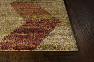 KAS Barcelona 4474 Sand Montego Area Rug Round Image Feature