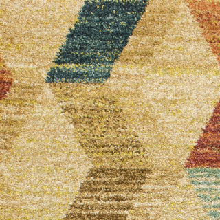 KAS Barcelona 4474 Sand Montego Area Rug Corner Image