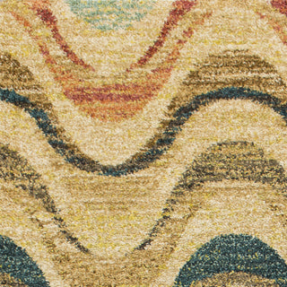 KAS Barcelona 4478 Sand Isla Area Rug Corner Image