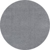 KAS Bliss 1557 Grey Shag Area Rug Round Image