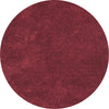 KAS Bliss 1564 Red Shag Area Rug Round Image