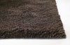 KAS Bliss 1566 Espresso Shag Area Rug Round Image Feature