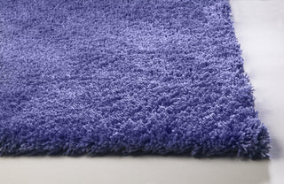 KAS Bliss 1573 Purple Shag Area Rug Corner Image