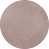 KAS Bliss 1575 Rose Pink Shag Area Rug Round Image