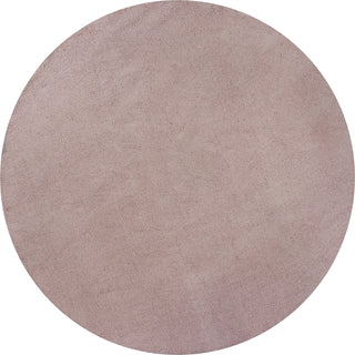 KAS Bliss 1575 Rose Pink Shag Area Rug Round Image