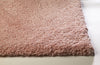 KAS Bliss 1575 Rose Pink Shag Area Rug Corner Image