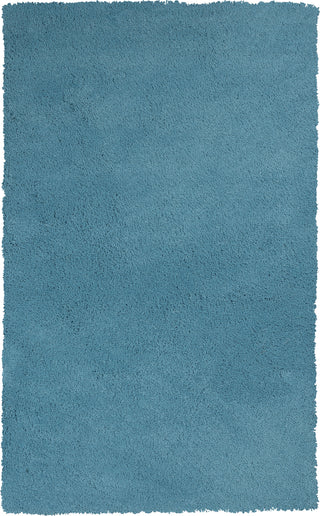 KAS Bliss 1577 Highlighter Blue Shag Area Rug Main Image