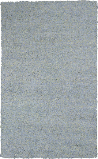 KAS Bliss 1582 Blue Heather Shag Area Rug Main Image