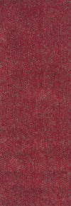 KAS Bliss 1584 Red Heather Shag Area Rug Round Image