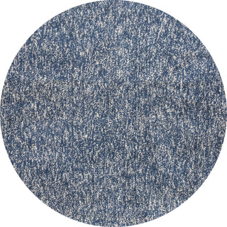 KAS Bliss 1589 Indigo/Ivory Heather Area Rug Runner Image