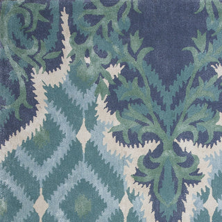 KAS Home 1007 Blue/Green Opulence Area Rug by Bob Mackie Lifestyle Image