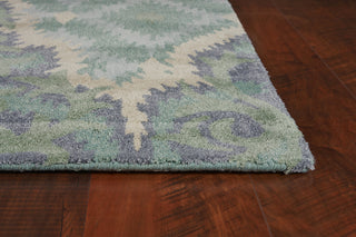 KAS Home 1007 Blue/Green Opulence Area Rug by Bob Mackie Lifestyle Image