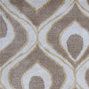 KAS Home 1020 Beige Eye Of The Peacock Area Rug by Bob Mackie Lifestyle Image