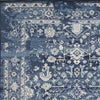 KAS Home Vintage 1310 Azure Blue Marrakesh Area Rug by Bob Mackie Lifestyle Image