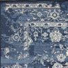 KAS Home Vintage 1310 Azure Blue Marrakesh Area Rug by Bob Mackie Lifestyle Image