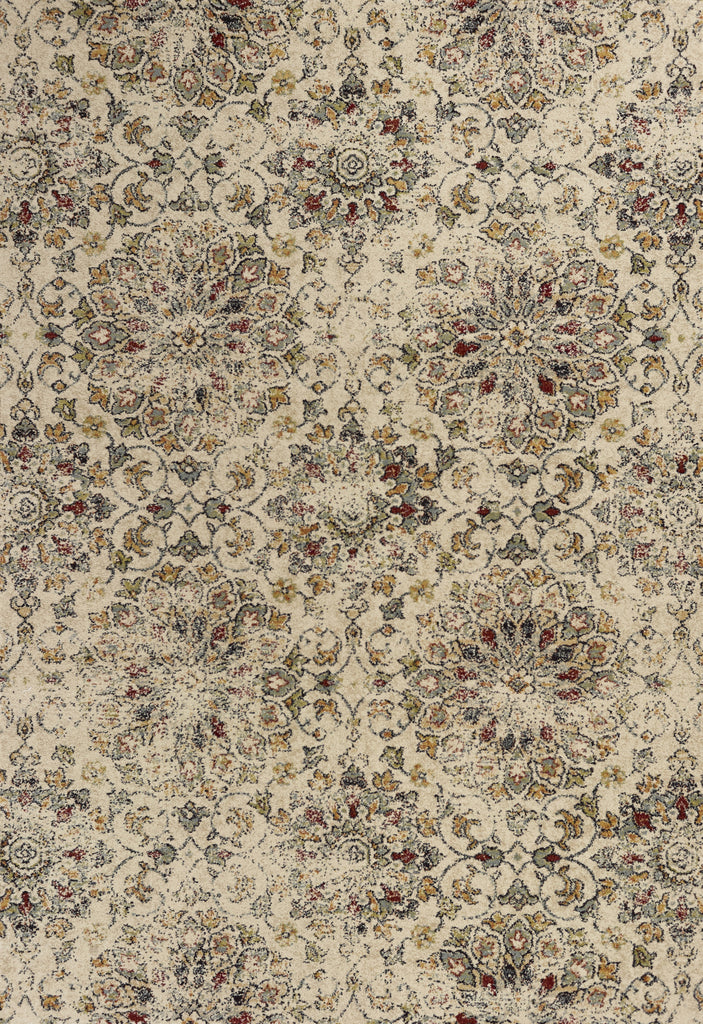 KAS Bob Mackie Home Vintage 1319 Sand Mosaic Area Rug main image