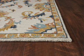 KAS Brooklyn 2950 Ivory Veranda Area Rug Round Image Feature