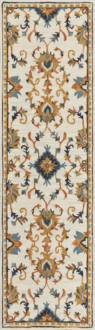 KAS Brooklyn 2950 Ivory Veranda Area Rug Lifestyle Image