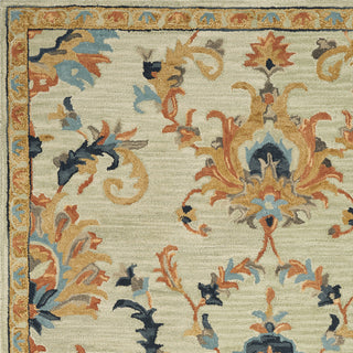 KAS Brooklyn 2951 Mint Veranda Area Rug Corner Image