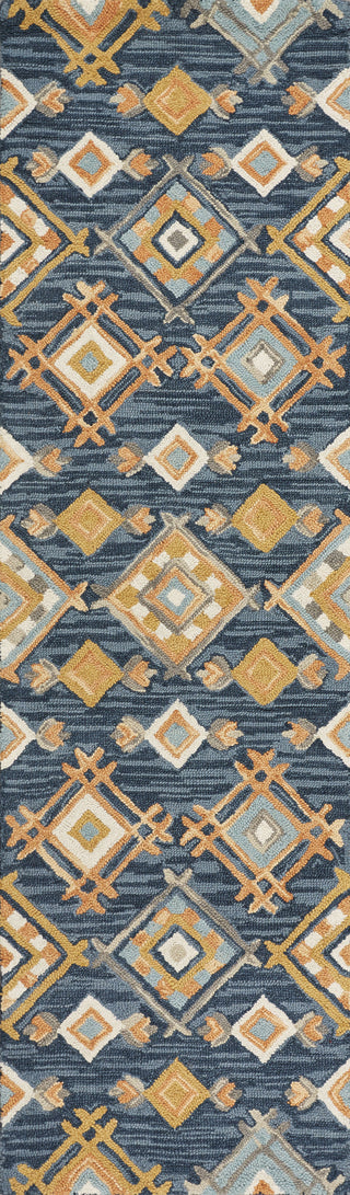 KAS Brooklyn 2952 Denim Sunset Area Rug Lifestyle Image