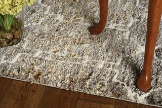 KAS Bungalow 2302 Mocha Mosaic Area Rug Main Image