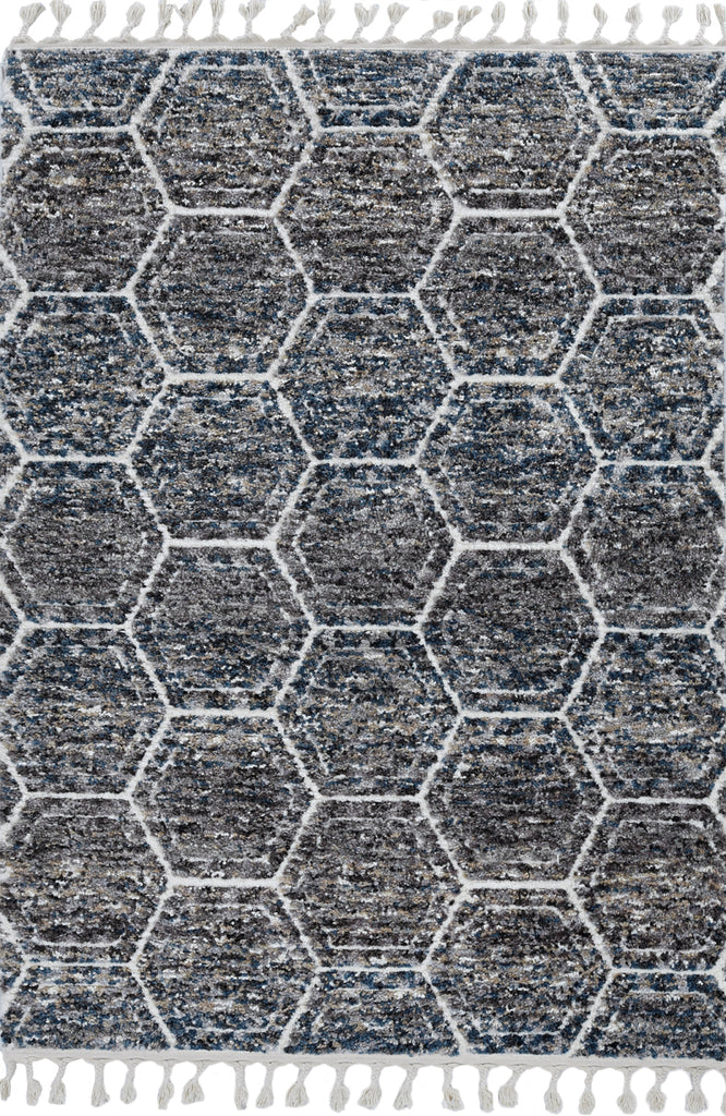 KAS Bungalow 2303 Grey/Teal Dimensions Area Rug main image