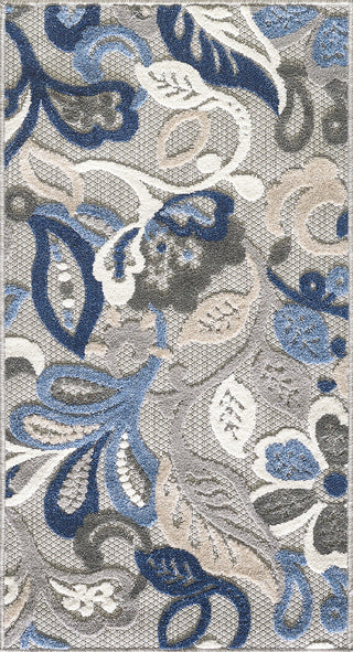 KAS Calla 6922 Grey/Blue Leila Area Rug