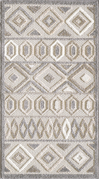 KAS Calla 6925 Grey Aztec Area Rug