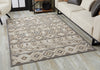 KAS Calla 6925 Grey Aztec Area Rug Lifestyle Image Feature