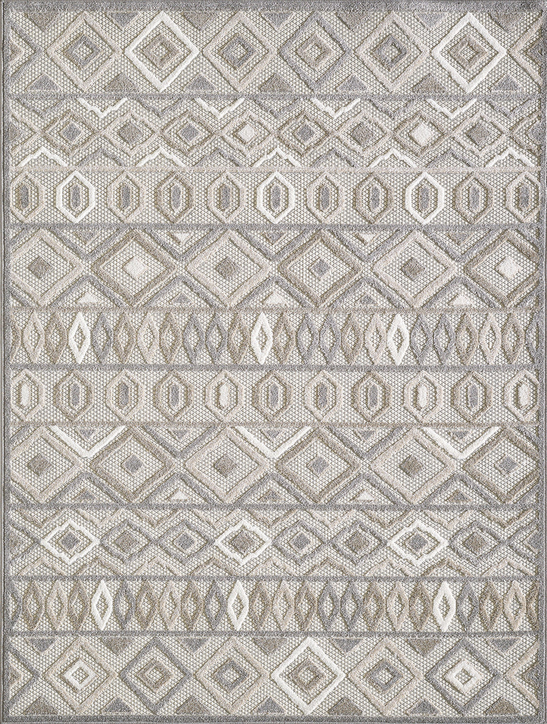 KAS Calla 6925 Grey Aztec Area Rug