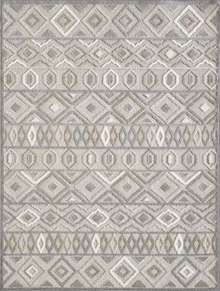 KAS Calla 6925 Grey Aztec Area Rug