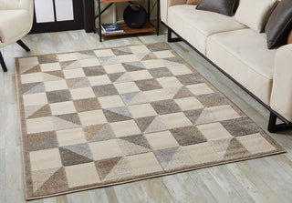 KAS Calla 6926 Grey Scope Area Rug Lifestyle Image Feature