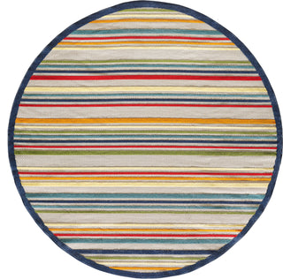 KAS Calla 6927 Ivory/Multi Stripes Area Rug