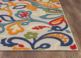 KAS Calla 6929 Ivory/Multi Leila Area Rug