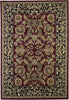 KAS Cambridge 7301 Red/Black Kashan Area Rug Main Image