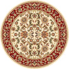 KAS Cambridge 7303 Ivory/Red Kashan Area Rug