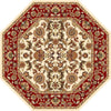 KAS Cambridge 7303 Ivory/Red Kashan Area Rug
