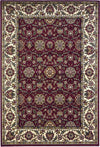 KAS Cambridge 7306 Red/Ivory Floral Agra Area Rug Main Image