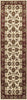 KAS Cambridge 7312 Ivory/Red Kashan Area Rug