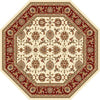 KAS Cambridge 7312 Ivory/Red Kashan Area Rug