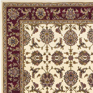 KAS Cambridge 7312 Ivory/Red Kashan Area Rug Lifestyle Image