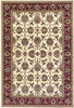 KAS Cambridge 7312 Ivory/Red Kashan Area Rug Main Image