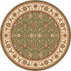 KAS Cambridge 7314 Green/Ivory Kashan Area Rug