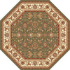 KAS Cambridge 7314 Green/Ivory Kashan Area Rug