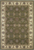 KAS Cambridge 7314 Green/Ivory Kashan Area Rug Main Image