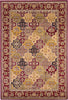 KAS Cambridge 7325 Red Kashan Panel Area Rug Main Image