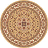 KAS Cambridge 7328 Beige/Ivory Kashan Medallion Area Rug