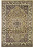 KAS Cambridge 7328 Beige/Ivory Kashan Medallion Area Rug Main Image