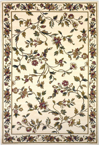 KAS Cambridge 7331 Ivory Floral Vine Area Rug Main Image