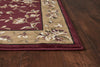 KAS Cambridge 7337 Red/Beige Floral Delight Area Rug Runner Image Feature